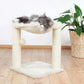 Trixie Baza Cat Scratching Post 50 X 20 inch - Cream - Heads Up For Tails