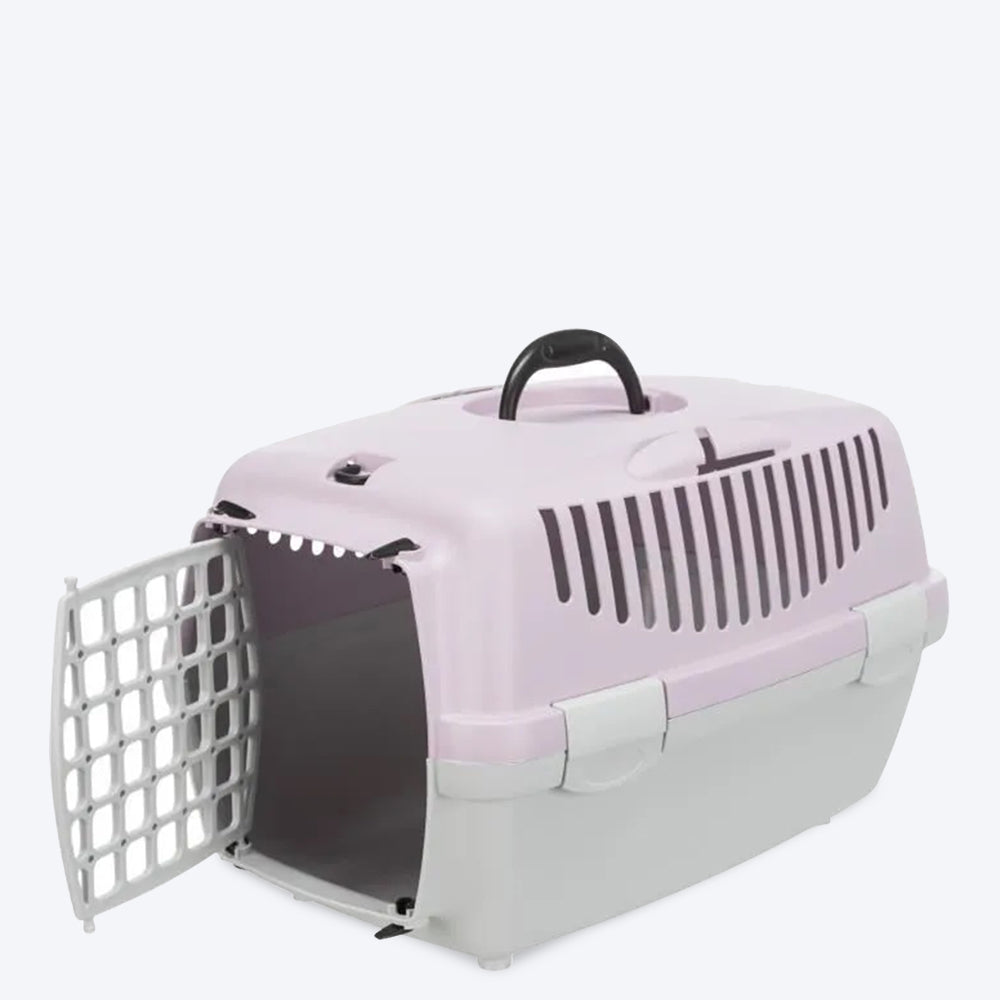 Trixie Capri 1 Dog & Cat Carrier - 19 X 14 X 12 inch - Holds up to 6 kg - Heads Up For Tails