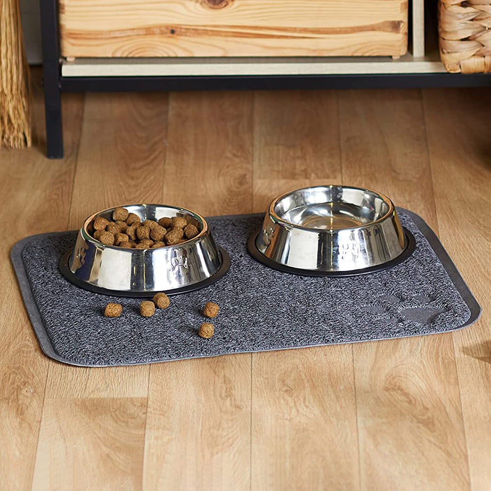 Trixie Cat Litter Tray Mat - 15x18 inches - Heads Up For Tails