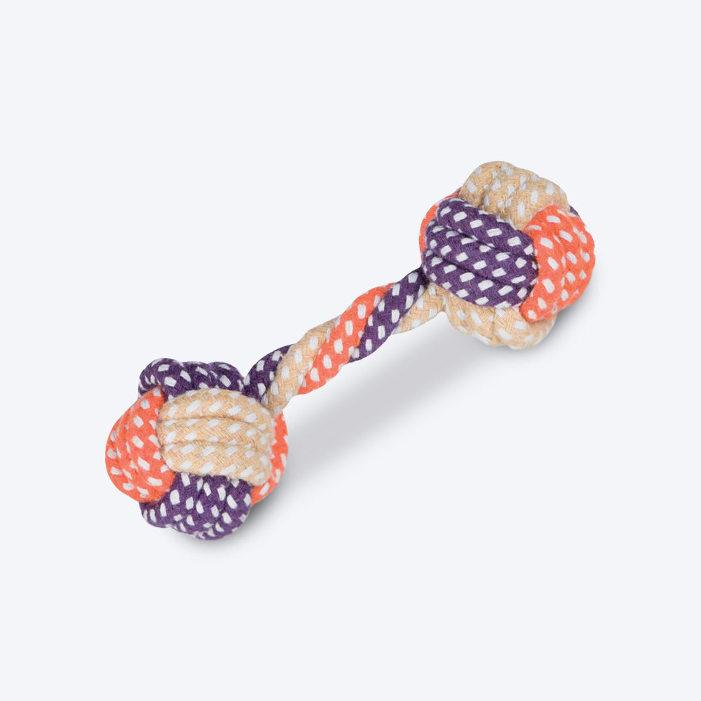 Trixie Dumbbell Dog Rope Toy - 15 cm_01