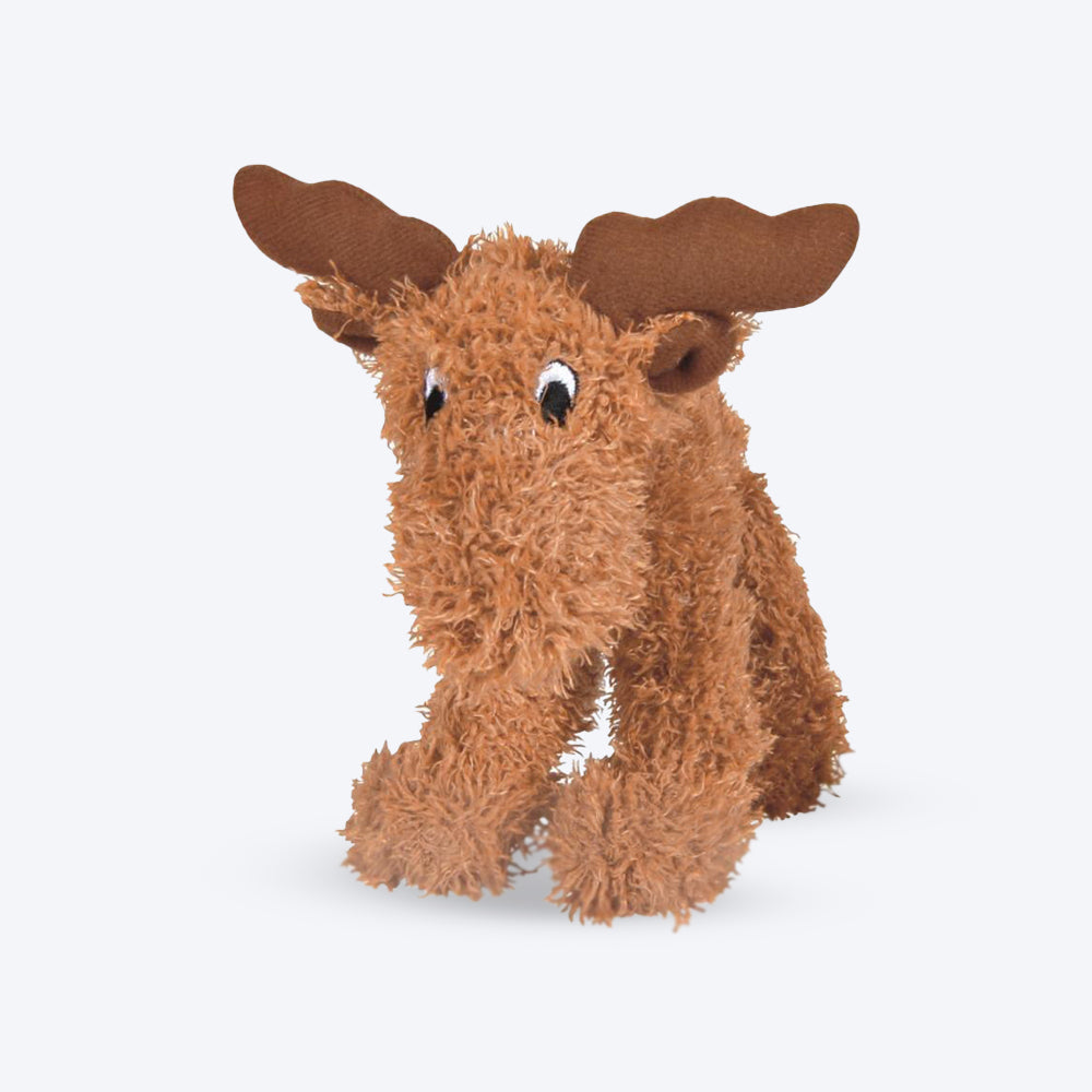 Trixie Elk Plush Dog Toy with Squeaker Sound, Plush Toy for Dogs - Heads Up For Tails