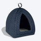 Trixie Ferris Cuddly Cave Cat Bed ( 32 x 32 x 42cm) - Blue - Heads Up For Tails