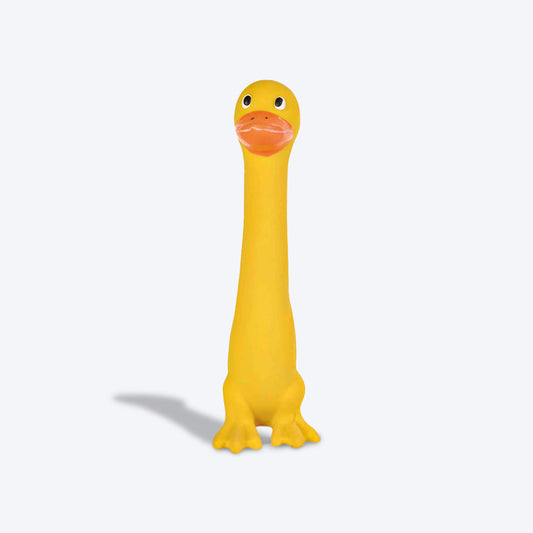 Trixie Longie Latex Dog Squeaker Toy - 18cm - Assorted - Heads Up For Tails