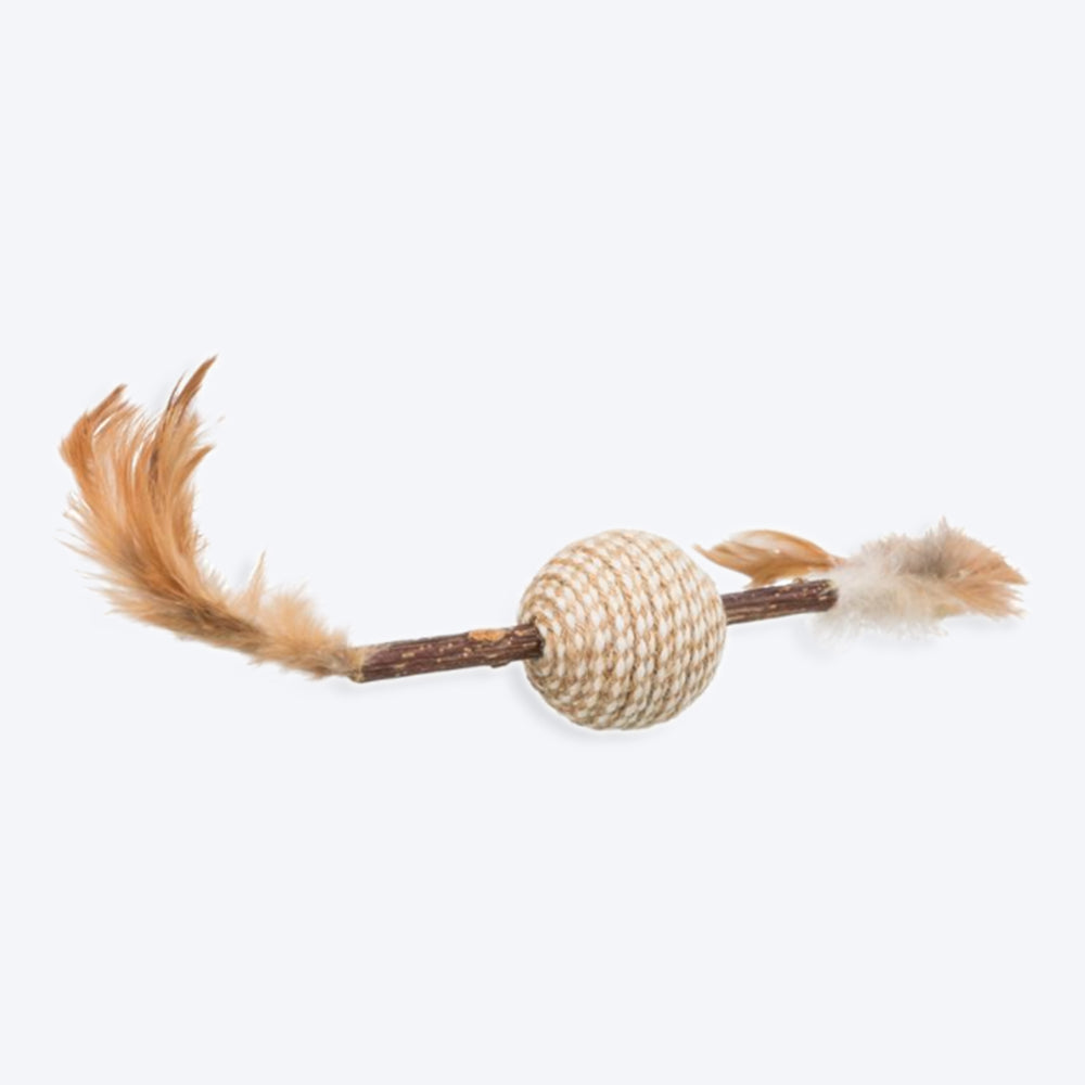 Trixie Matatabi Feather Game, 20cm - Heads Up For Tails
