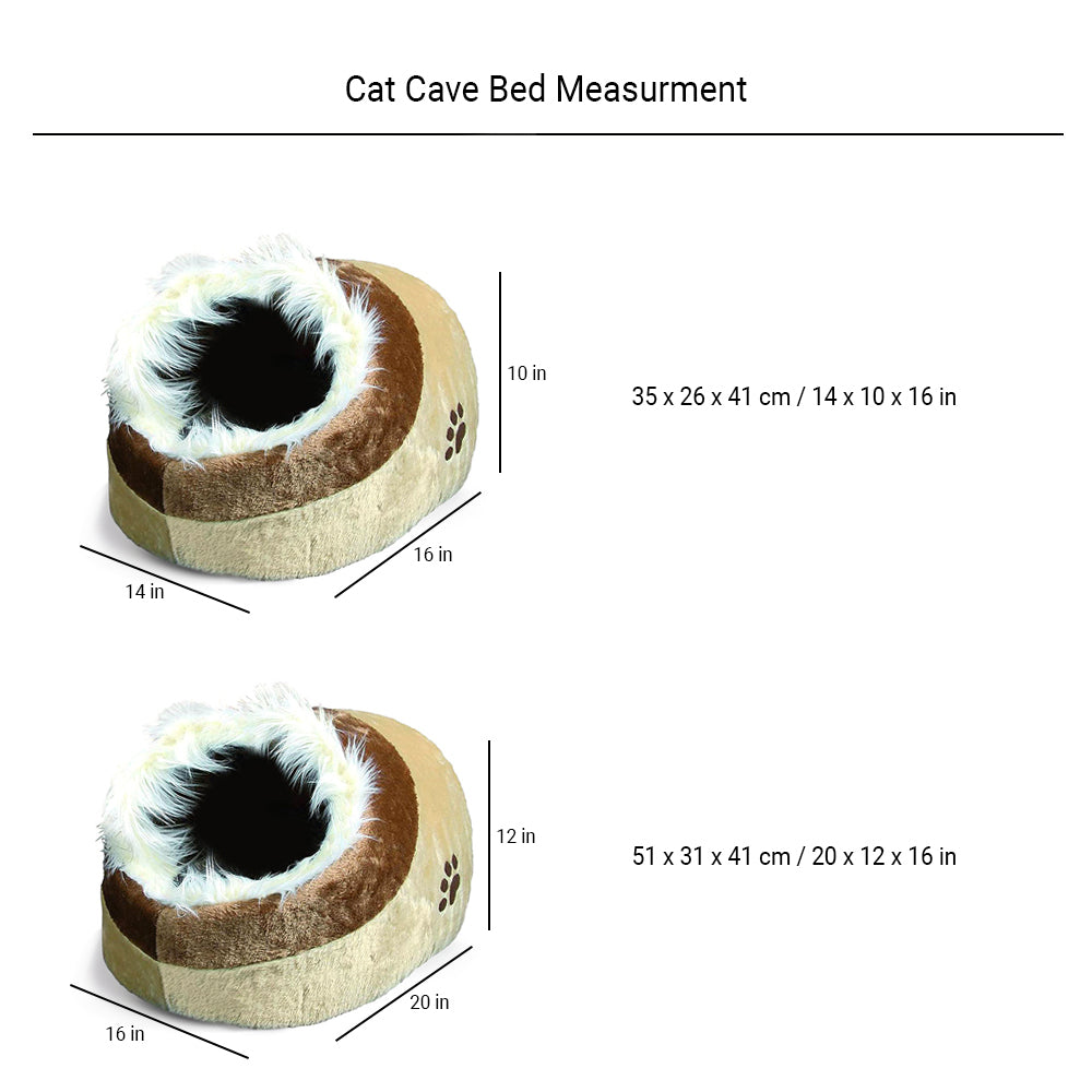 Trixie Minou Cuddly Cave Puppy/Cat Bed - Heads Up For Tails