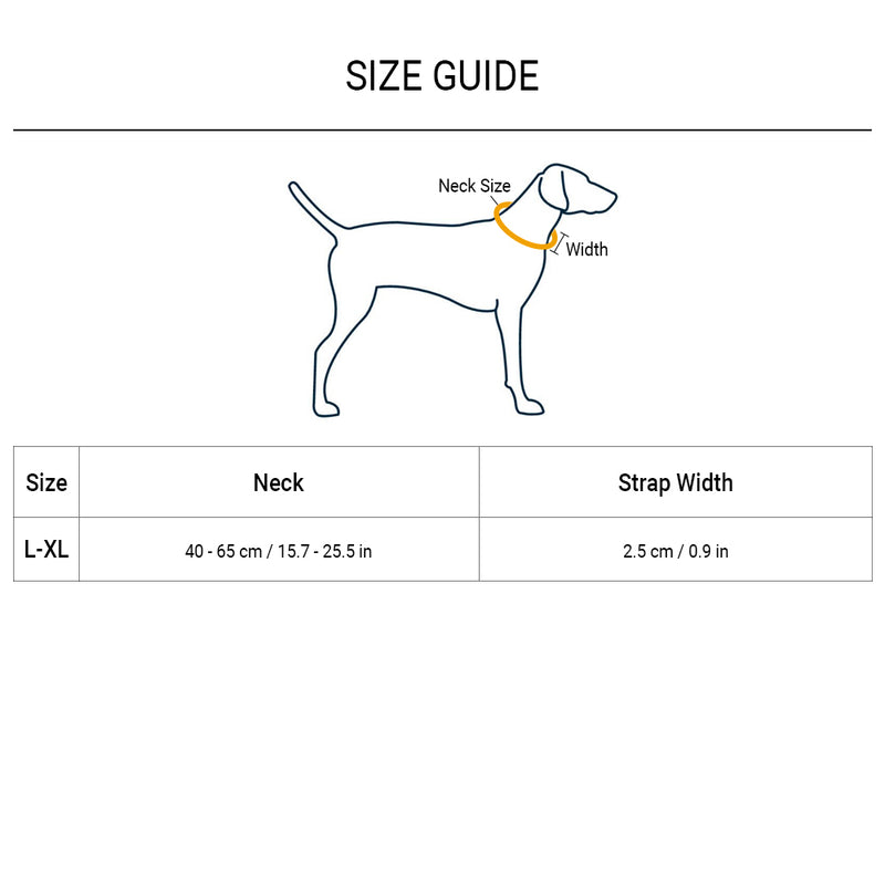 Trixie Premium Nylon Dog Collar, 40-65cm/25mm, L-XL_11