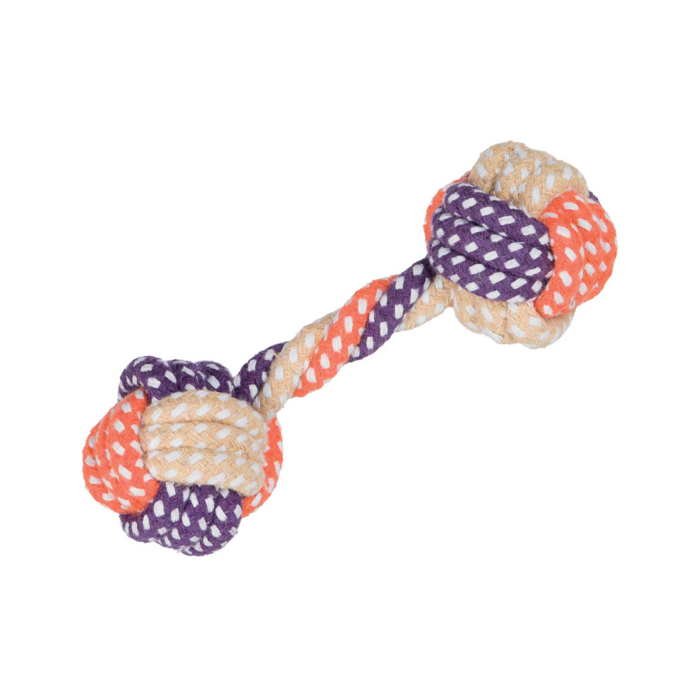Trixie Dumbbell Rope Dog Toy - 15 cm_02
