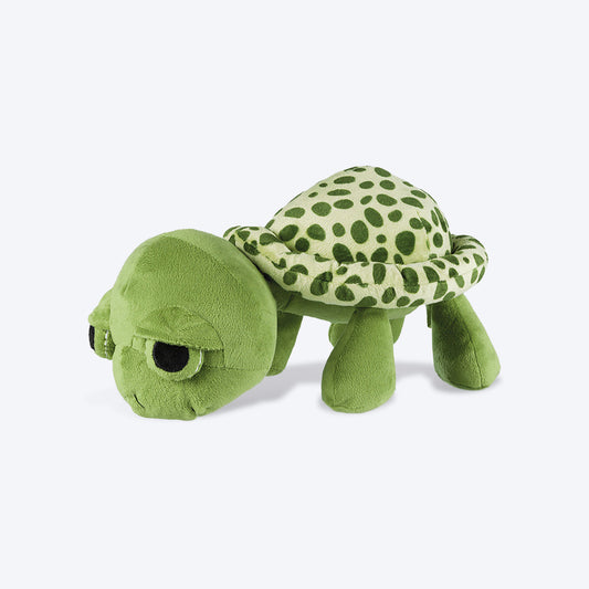 Trixie Turtle Animal Sound Dog Plush Toy - 40cm - Heads Up For Tails