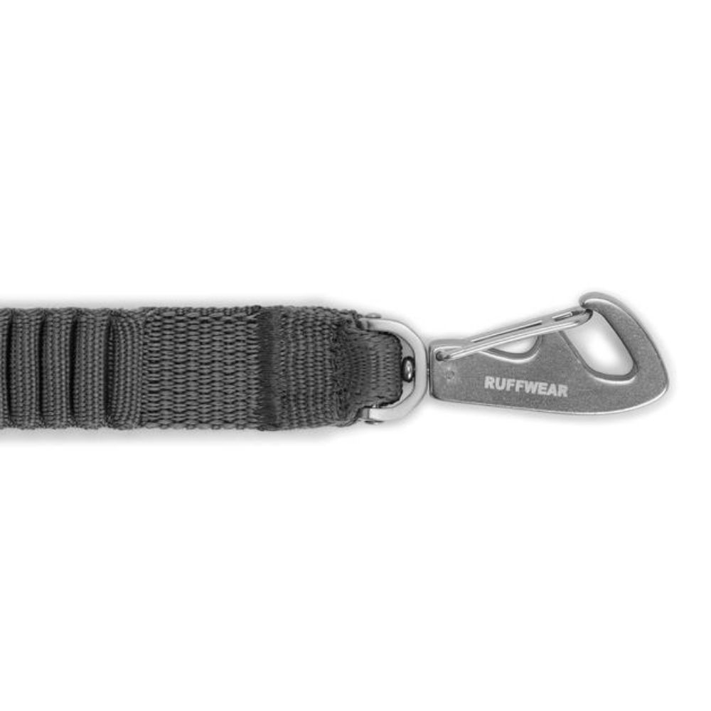 Ruffwear Double Track Dog Leash Coupler - Granite Grey (Two Dog Leash Connector) - Heads Up For Tails