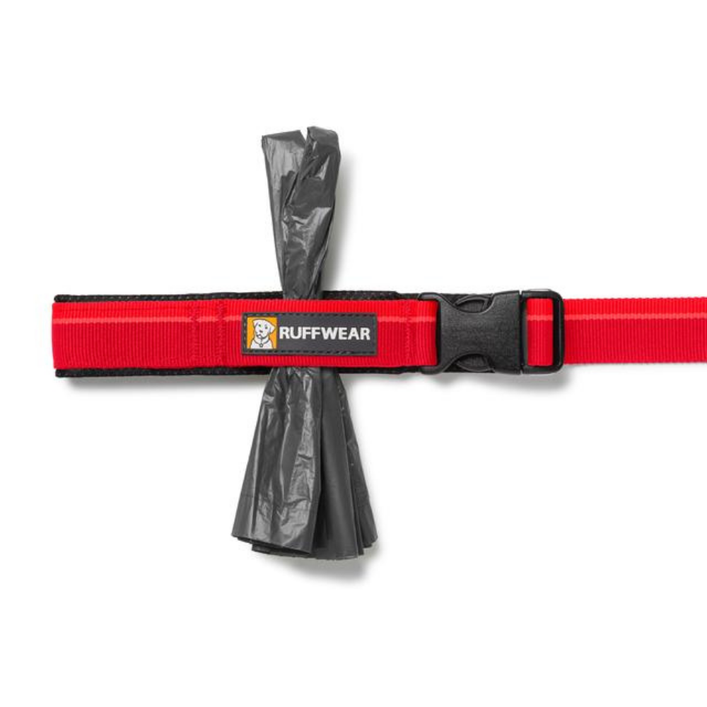 Ruffwear Flat Out Leash for Dogs - Red Currant