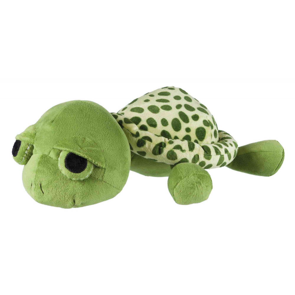 Trixie Turtle Animal Sound Dog Plush Toy 40 cm Heads Up For Tails