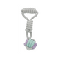 Trixie Junior Playing Woven-In Ball Dog Rope Toy - 23 cm_03