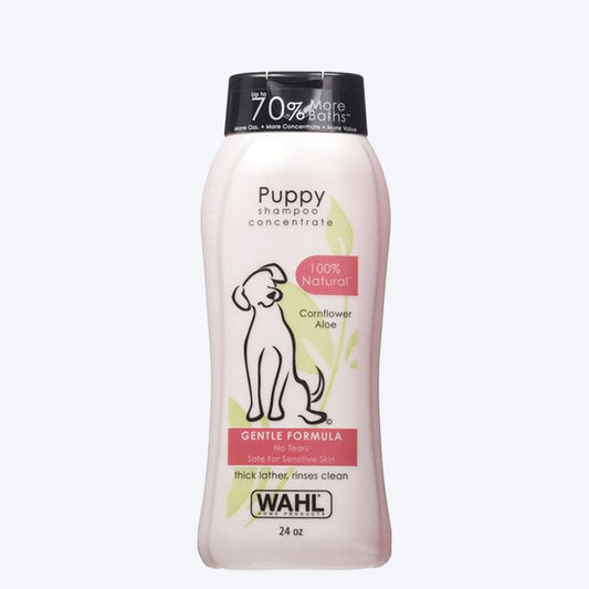 WAHL Puppy Shampoo - Cornflower Aloe - 709 ml - Heads Up For Tails
