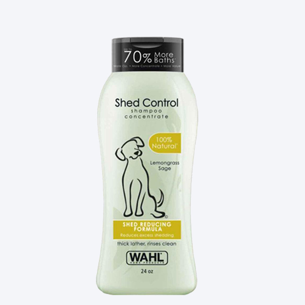WAHL Shed Control Dog Shampoo - Lemongrass Sage - 709 ml - Heads Up For Tails