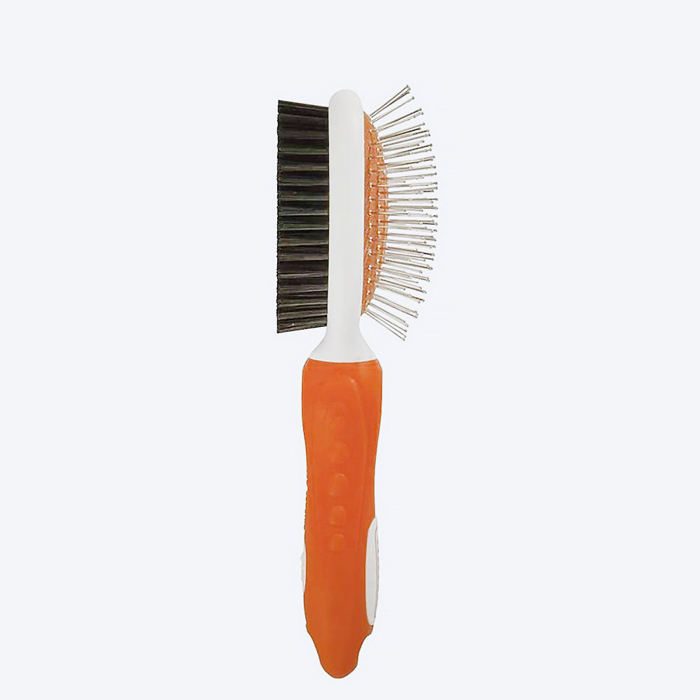 Wahl Double Sided Brush for Dogs & Cats - 23 cm - Heads Up For Tails