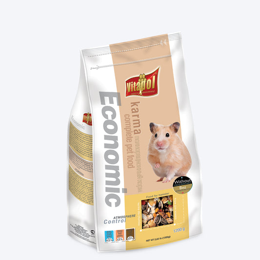 Vitapol Economic Food For Hamster - 1.2 kg - Heads Up For Tails