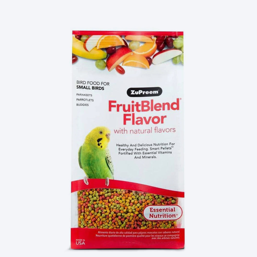 Zupreem FruitBlend Bird Food for Small Birds - 200 g - Heads Up For Tails