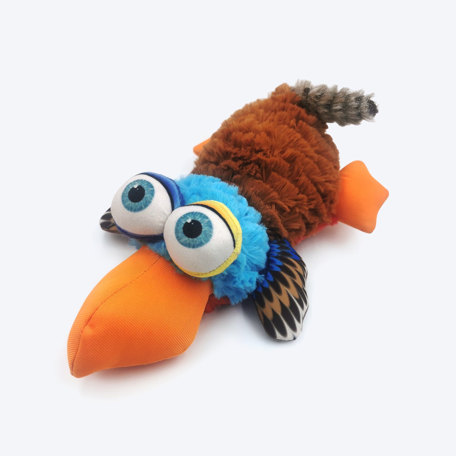 Nutrapet The Big Eyed Chicken Dog Toy - Heads Up For Tails