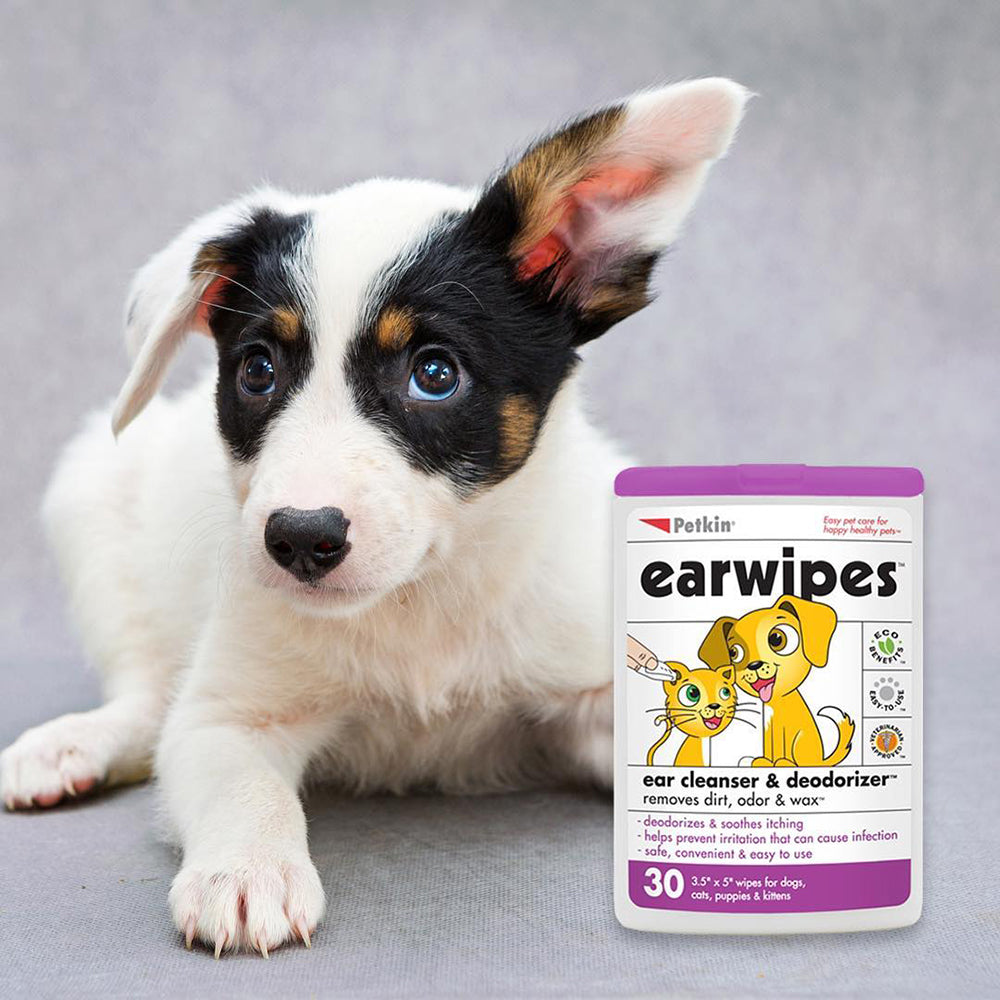 Petkin Ear wipes for Dogs and Cats - 30 wipes_02