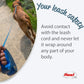 Flexi New Neon Reflect Tape Retractable Dog Leash - 5 m - Heads Up For Tails