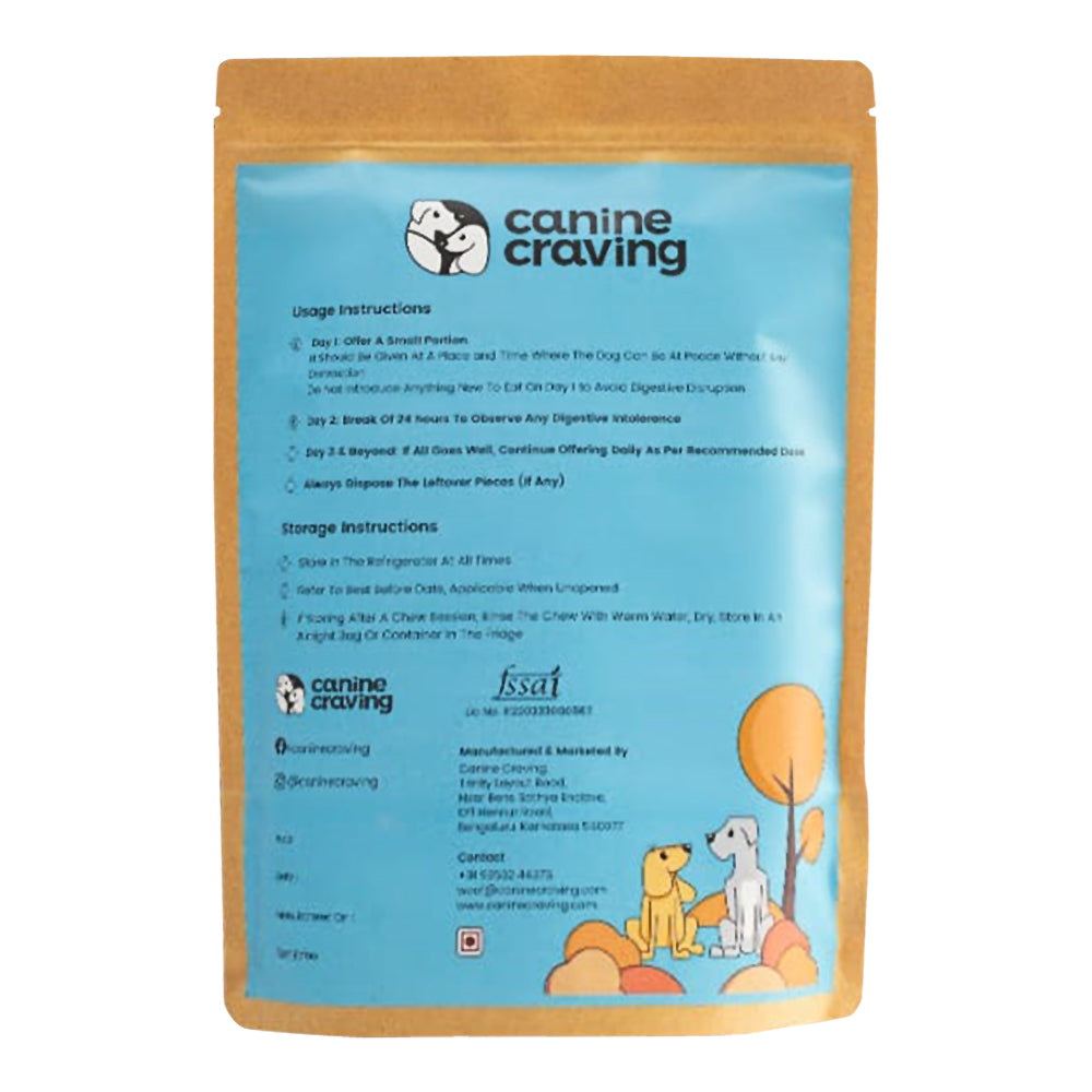 Canine Craving Dehydrated Sardines Dog Treat - 100 g - Heads Up For Tails