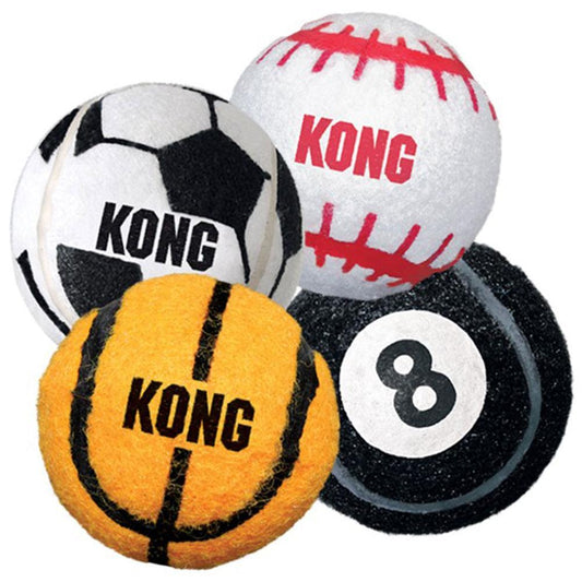 KONG Sport Balls Dog Toy - Heads Up For Tails