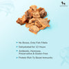 Sara's Doggie Treats Mahi Mahi Fish Jerky, 70 g, high protein, low fat, all-natural ingredients, suitable for dogs.
