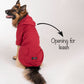 HUFT Sweatshirt for Dogs - Maroon - Heads Up For Tails