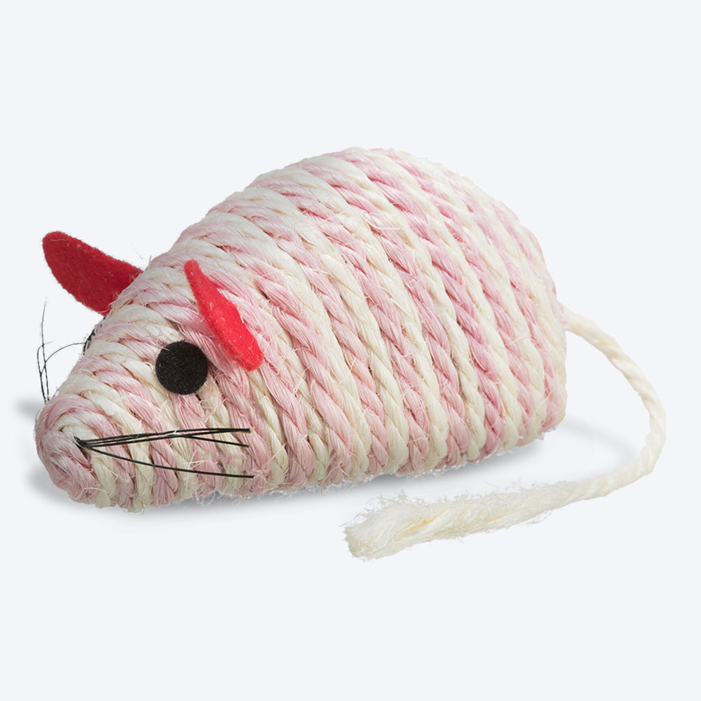 Trixie Mouse Shaped Sisal Toy for Cats (Assorted)_03
