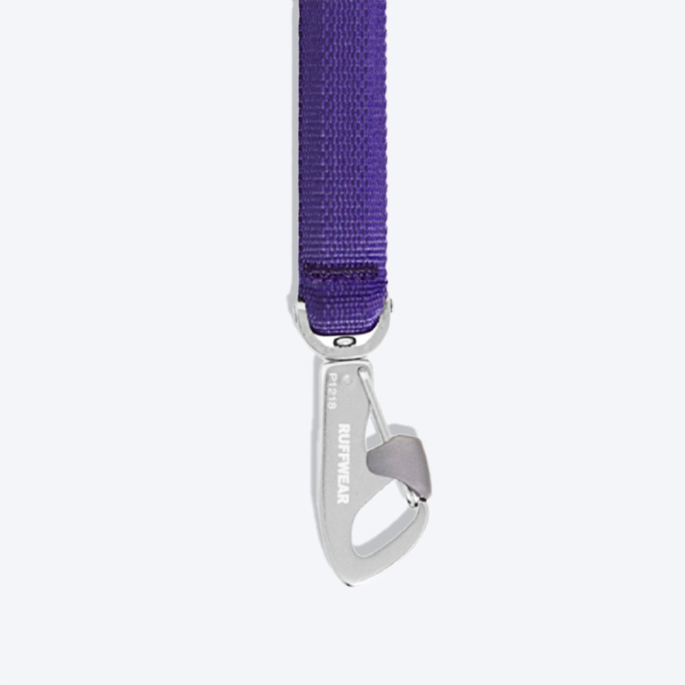 Ruffwear Front Range Dog Leash Crux Clip Huckleberry Blue - Heads Up For Tails